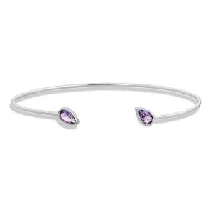 0.75CT, Amethyst Bracelet (BC162BAM)