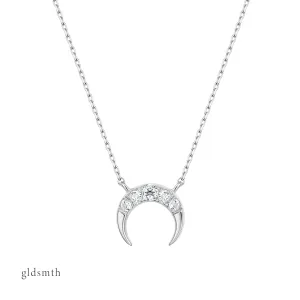 14k White Gold Selene Necklace