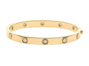 18ct Gold 1.00ct Diamond Bangle