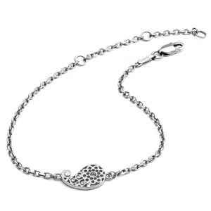 70%  DISCOUNT Ladies/ Girls 925 Sterling Silver Paisley Filigree Bracelet