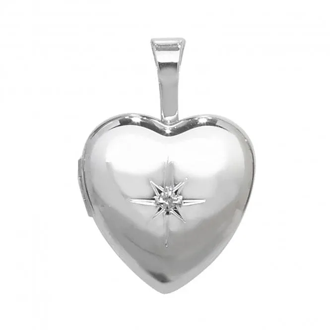 Acotis Silver Locket Heart G6909D