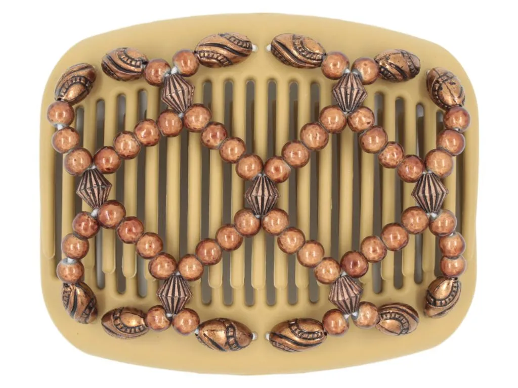 African Butterfly Hair Comb - Ndalena Blonde 75