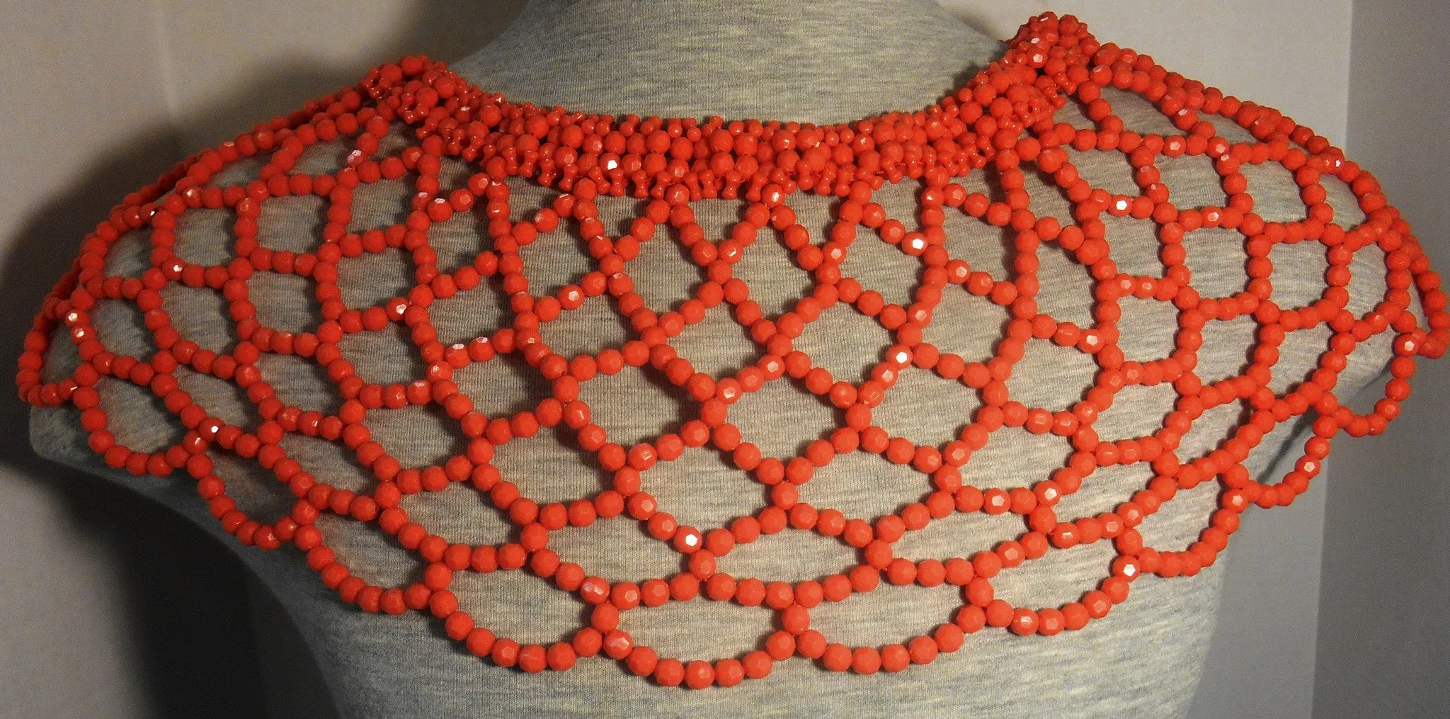 African Coral Beads Necklace