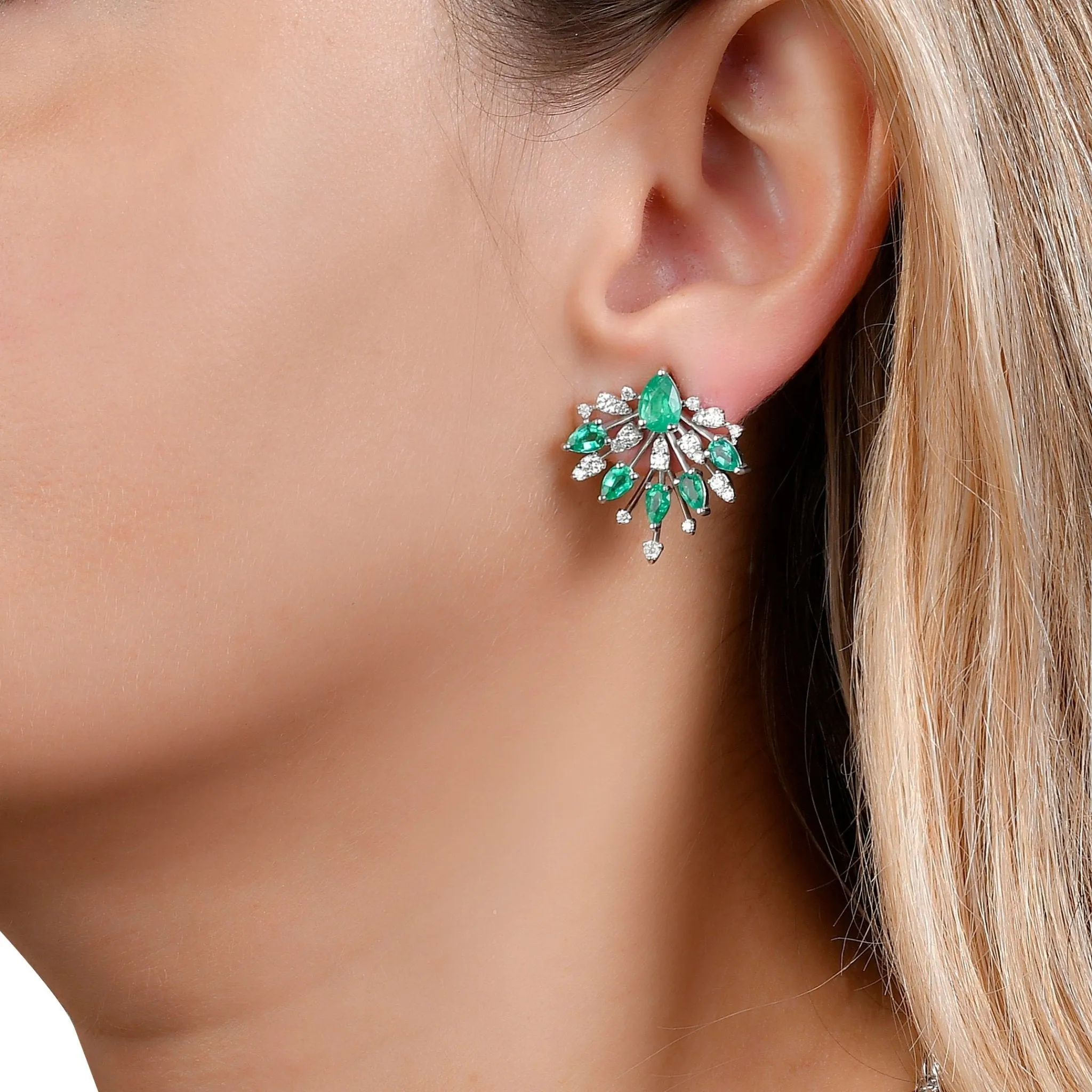 Aletta Earrings - WG