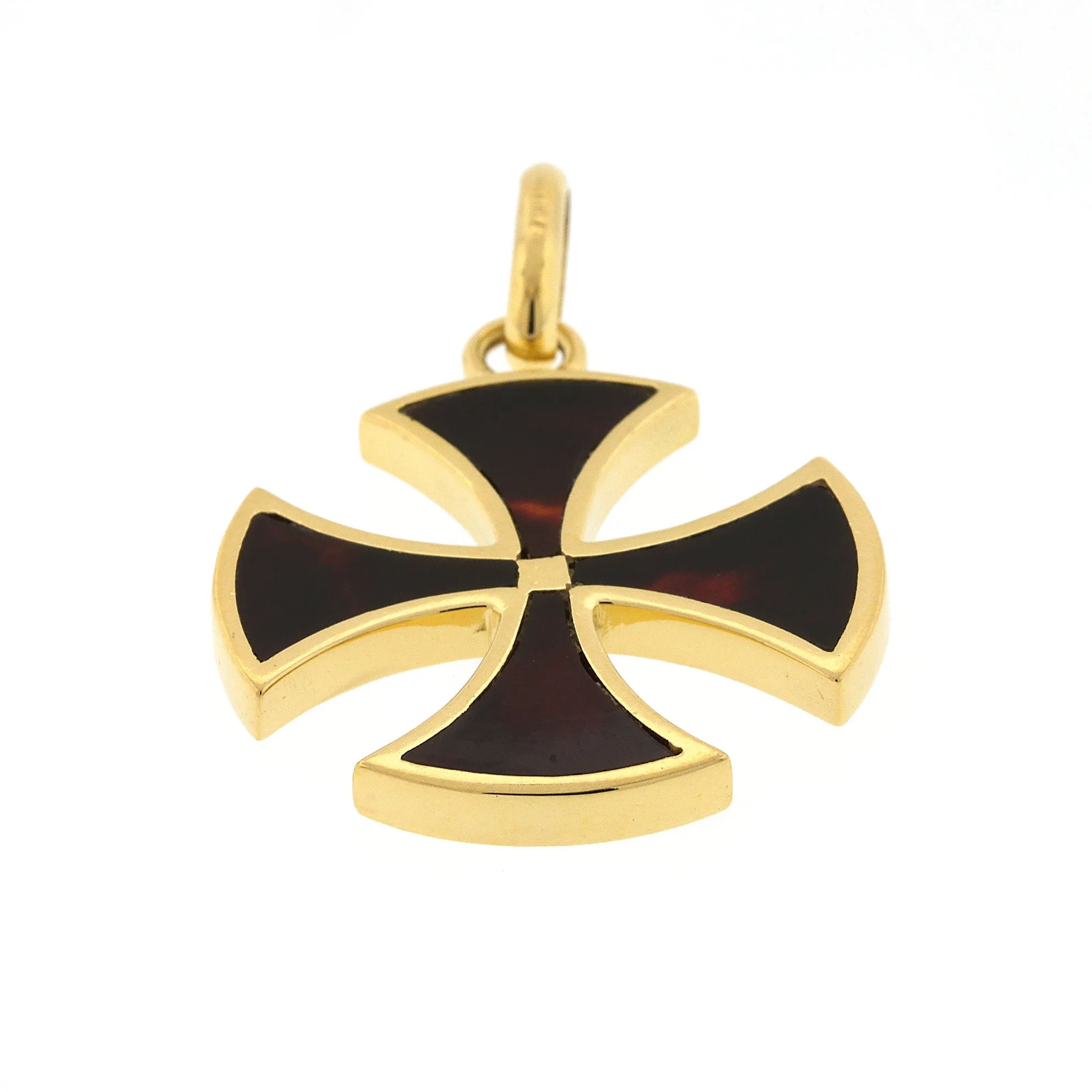 Amber Maltese Cross