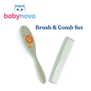 Baby Nova Brush & Comb Set - Lion