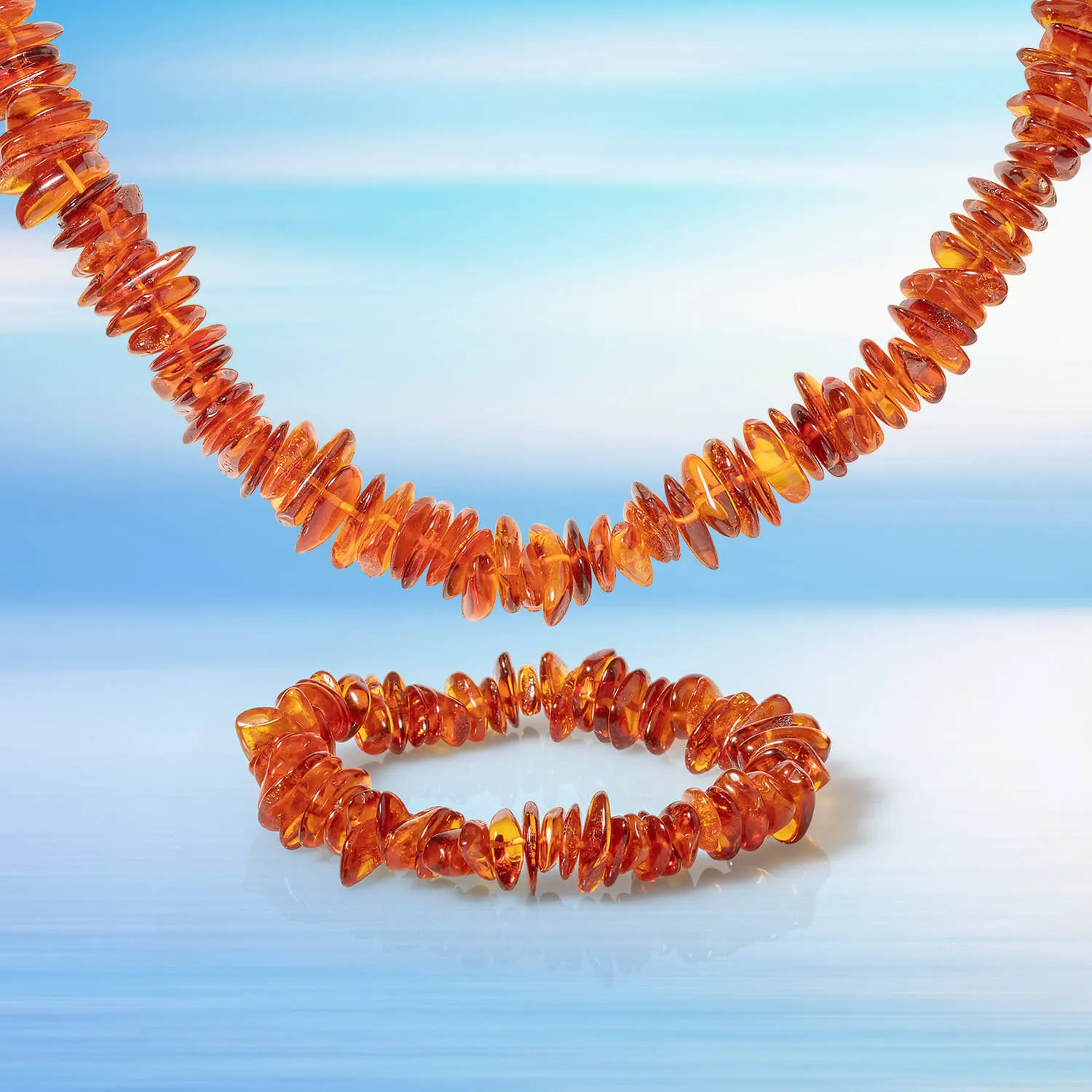 Blissful Baltic Amber Necklace