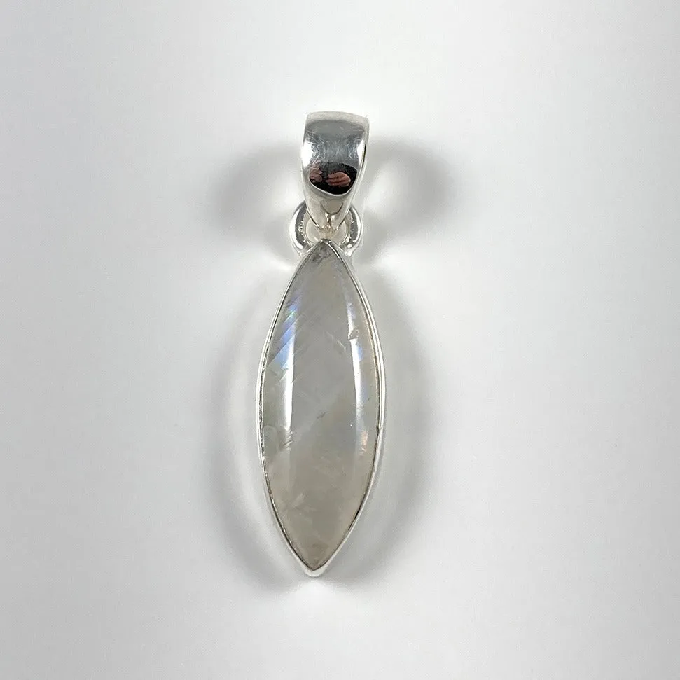 Blue Fire Moonstone Pendant