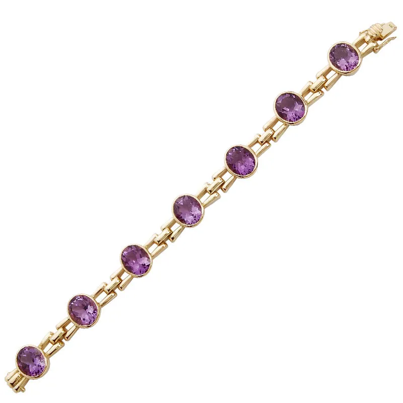 Bracelet- Amethyst (1218D)