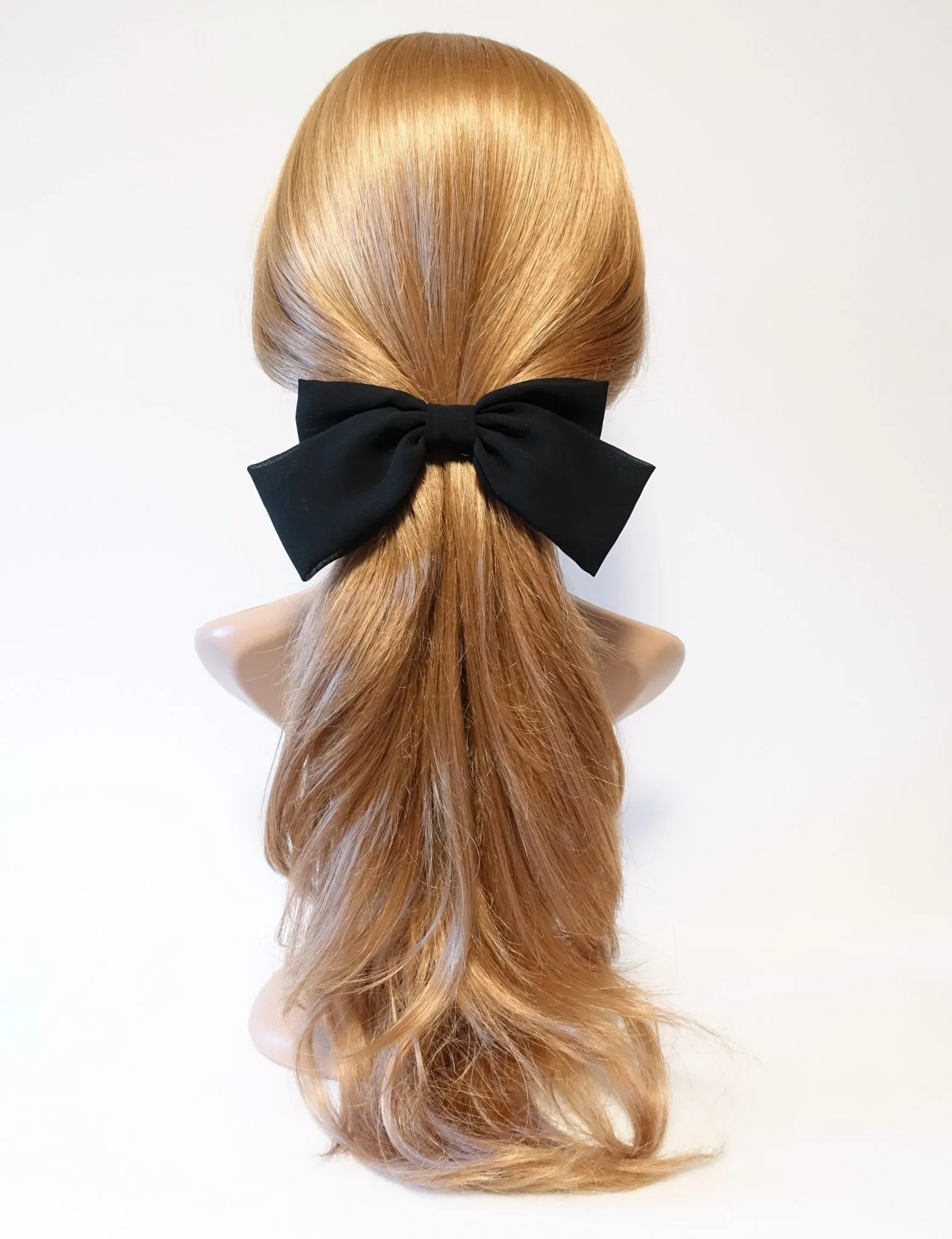 Chiffon Black hair Bow Series Bow claw,Bow barrette,Bow banana clip