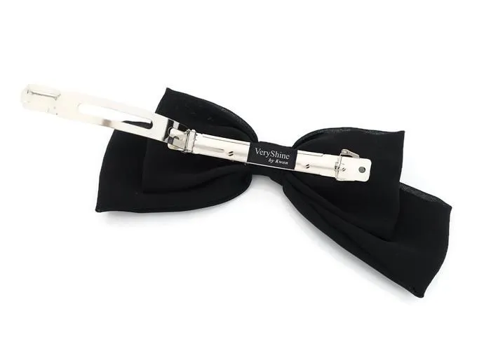 Chiffon Black hair Bow Series Bow claw,Bow barrette,Bow banana clip