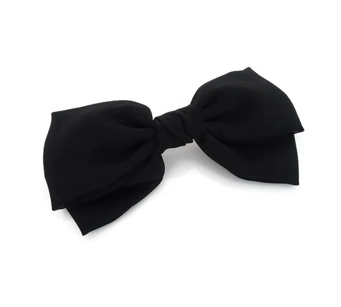 Chiffon Black hair Bow Series Bow claw,Bow barrette,Bow banana clip