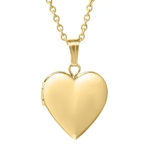 Child 14K Gold Filled Heart Locket Necklace