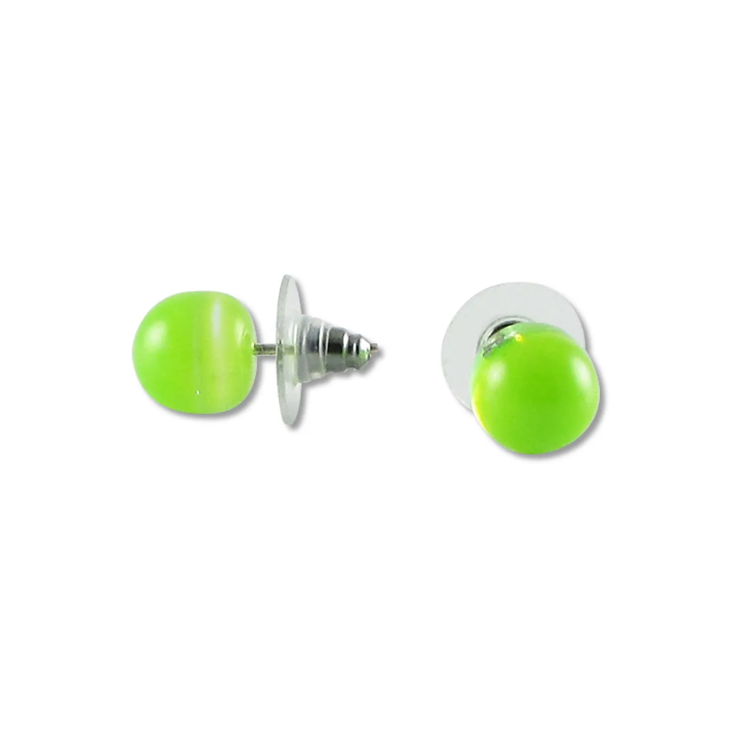 Cobblestones Mini Glass Pendant - Lime