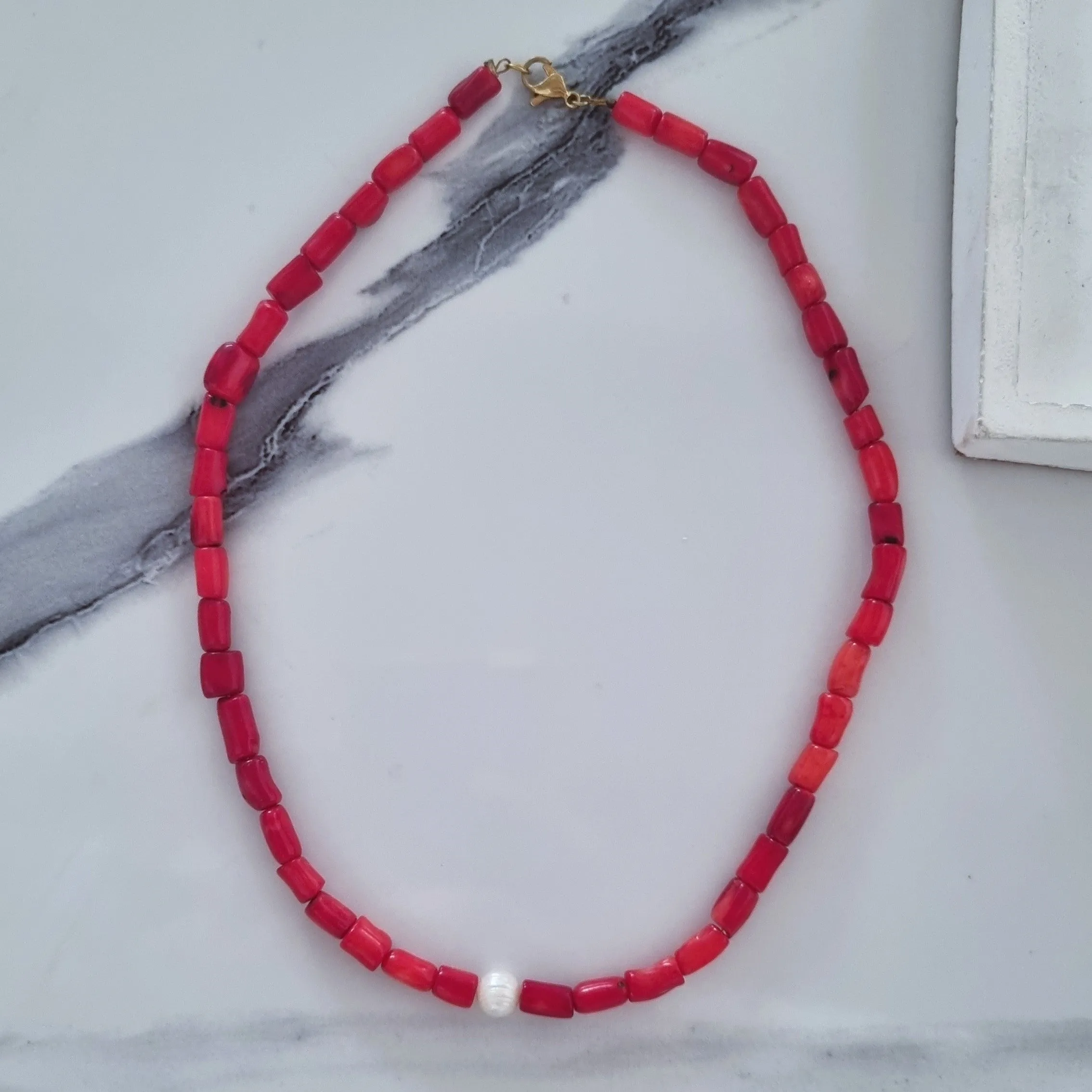 Coral necklace