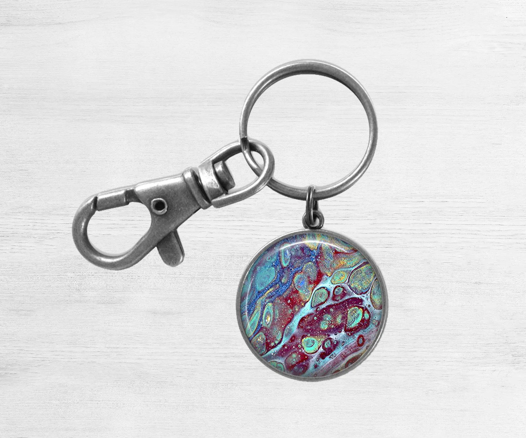 Coral Reef Handmade Keychain