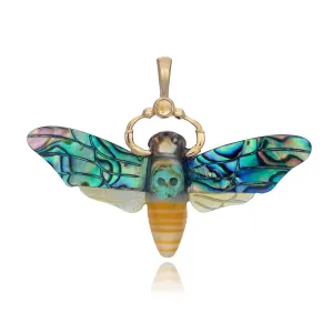 Death's Head Hawk Moth Charm