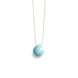 December Turquoise Birthstone Necklace