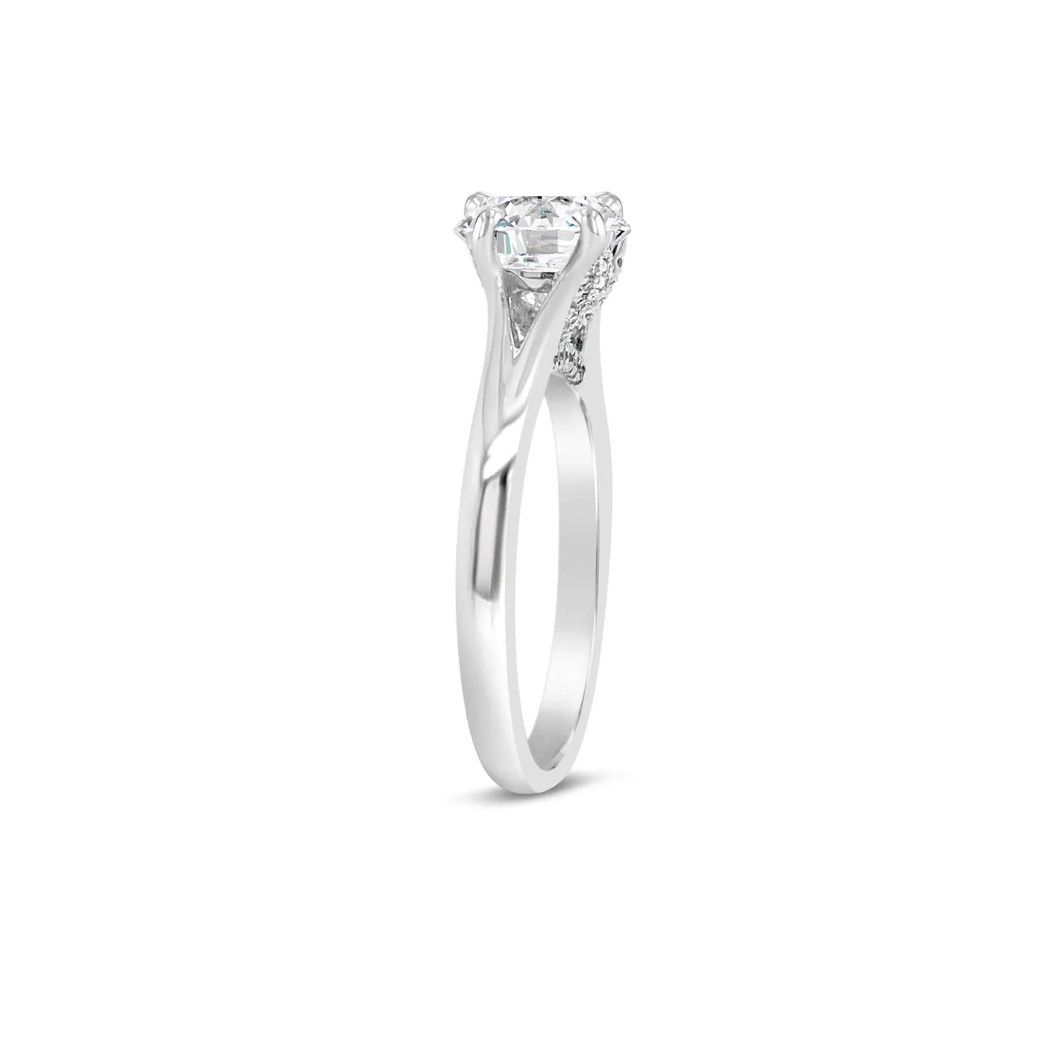 Diamond Solitaire Engagement Ring