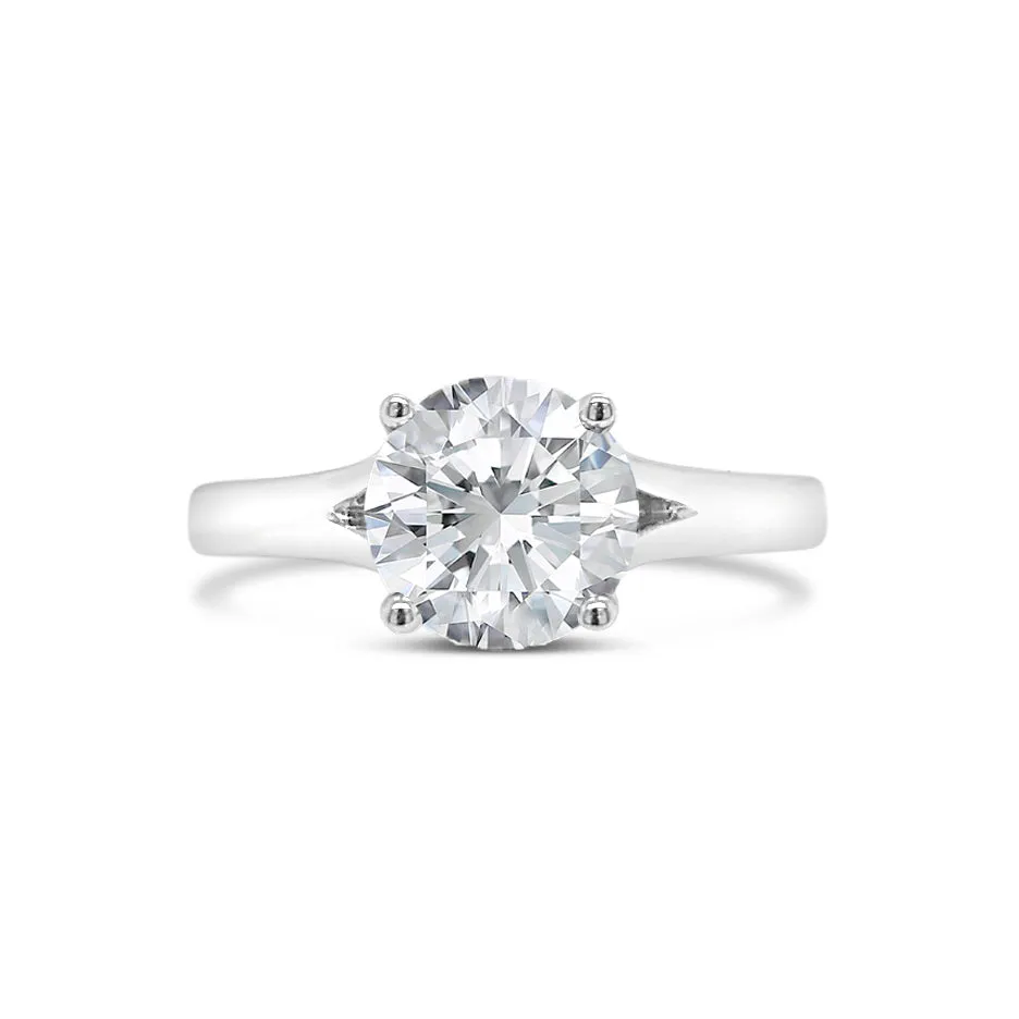 Diamond Solitaire Engagement Ring