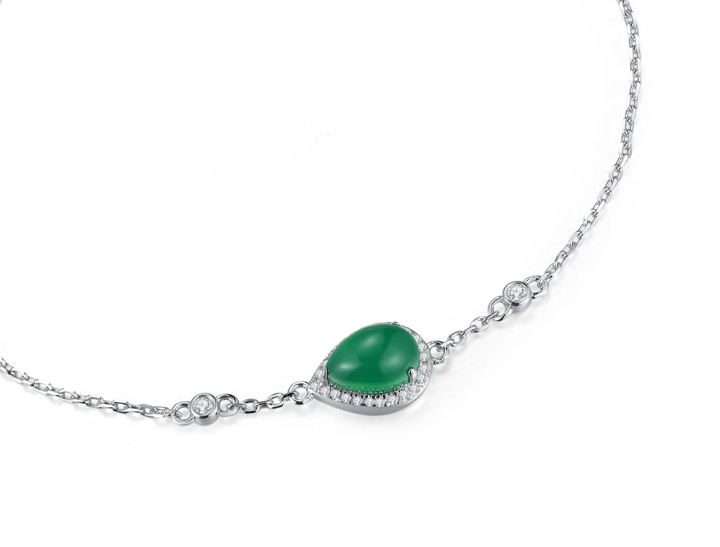 Drip Jade Bracelet