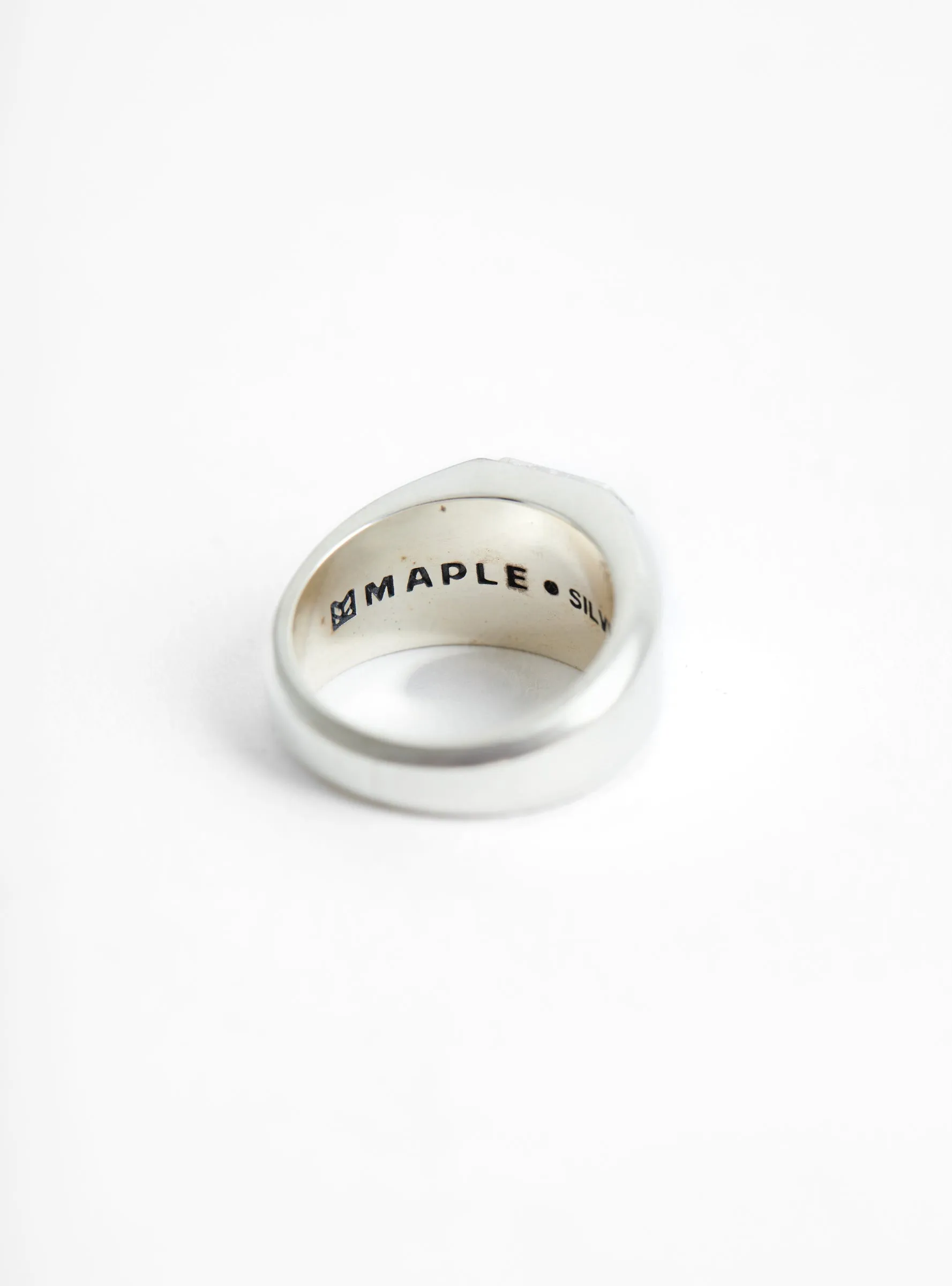 Duppy Signet Ring Silver