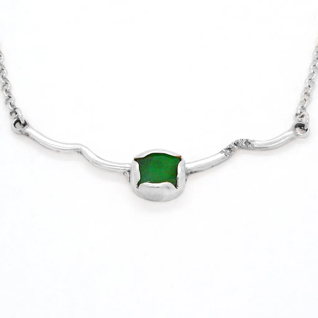 Emerald & diamonds Necklace