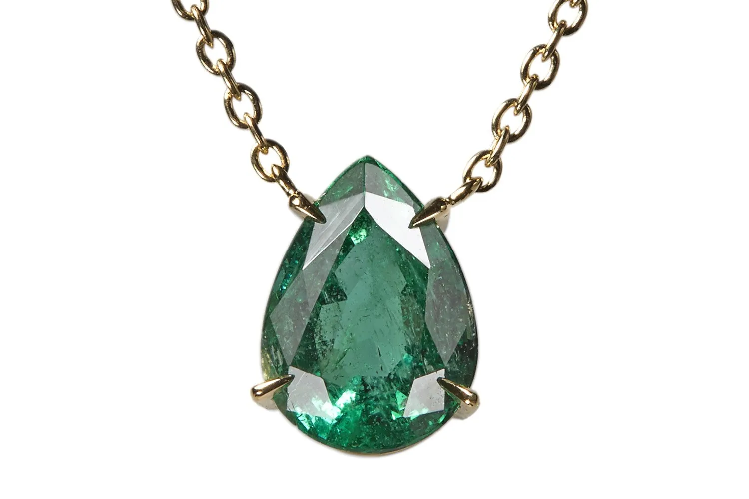 Emerald and Sapphire Necklace