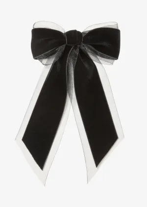 Francine Bow Barrette -- Black