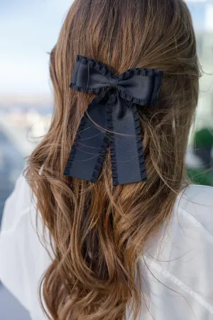 FRILLED CLASSIC BOW