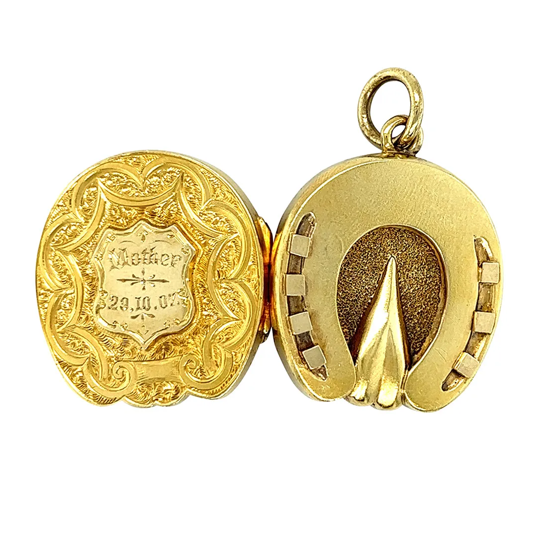 Horse Shoe Locket