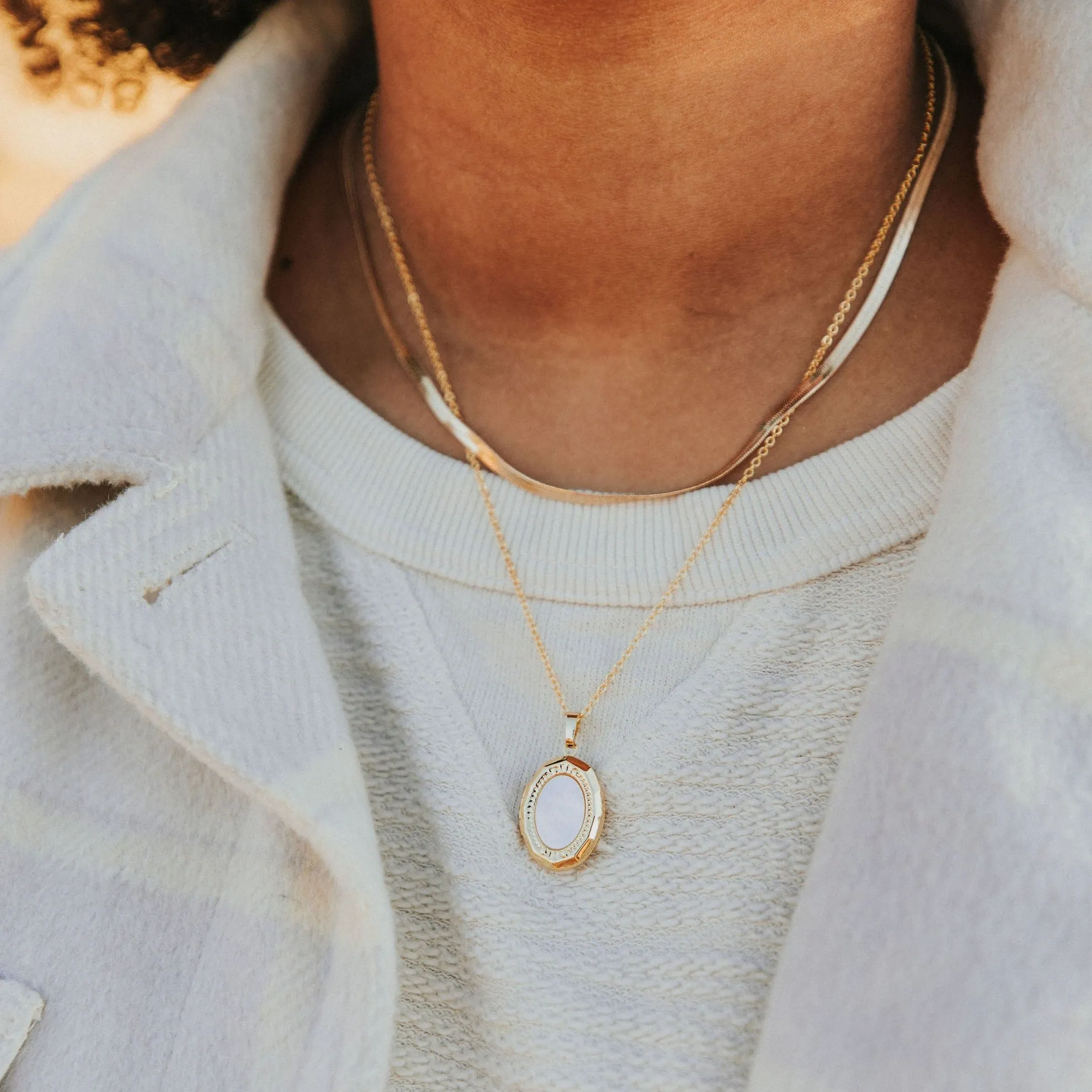 Isabelle Locket Necklace