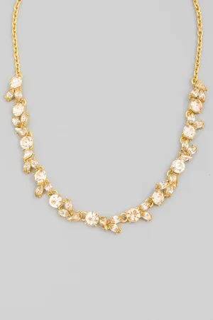 Itzy Floral Gem Necklace