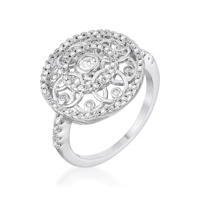 Iyanna Interlocking Circles Ring | 1ct