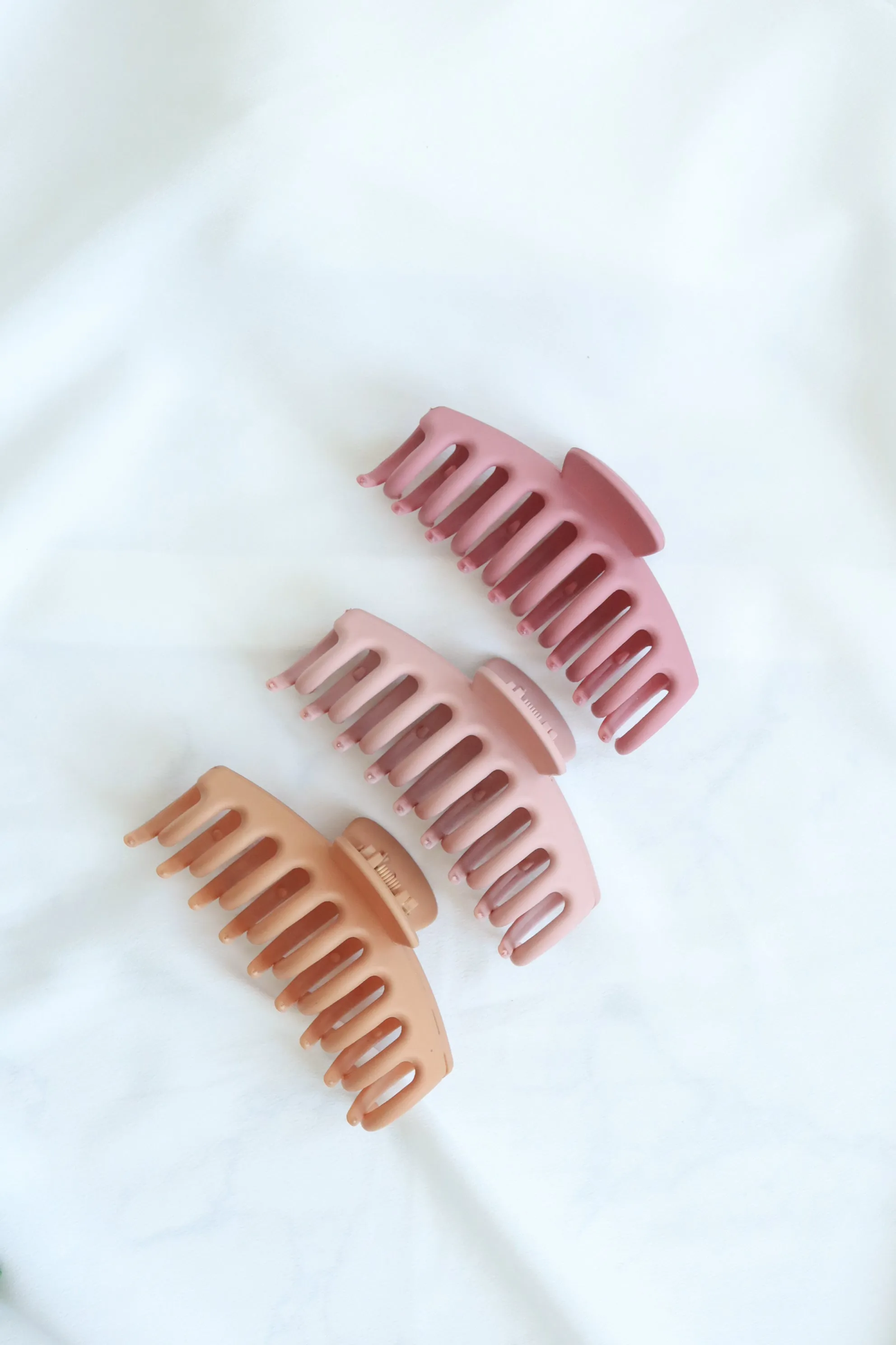 Jenny Style Matte Large Size Color Hair Claw Clips (6 Colors Available)