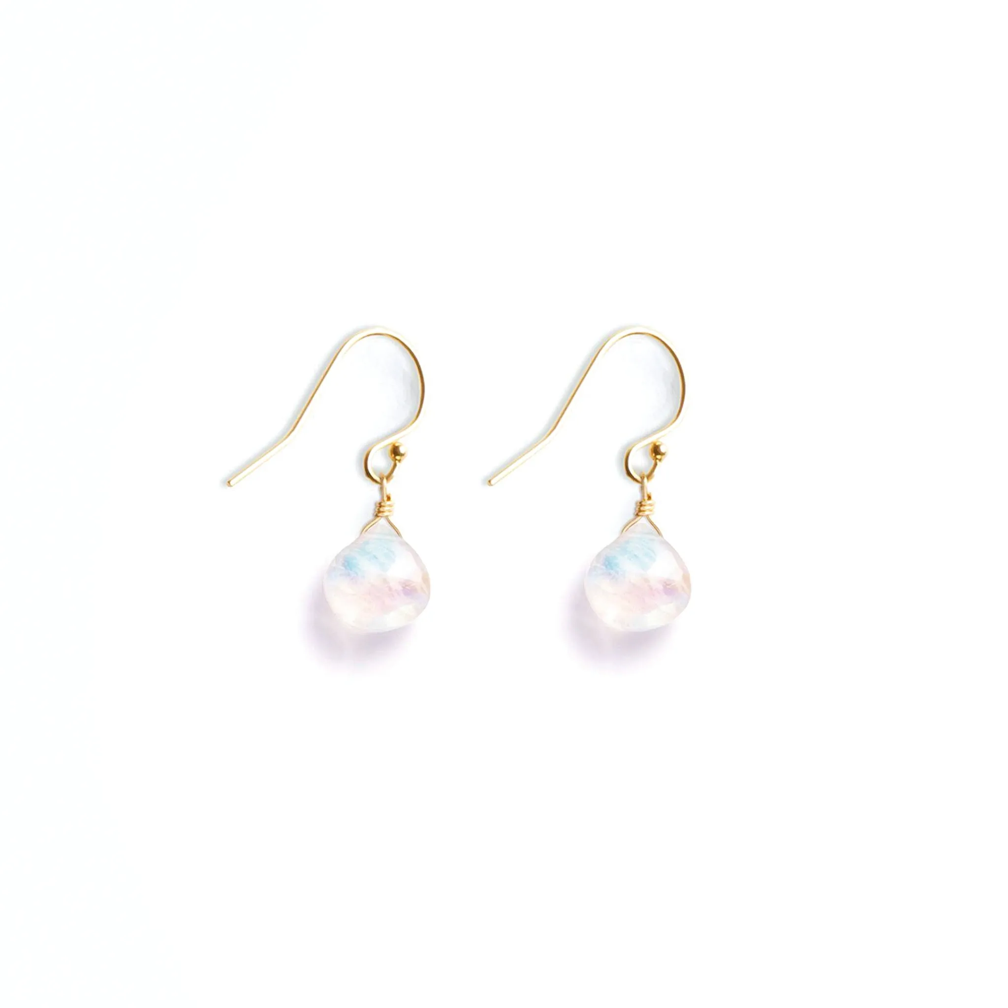 June Moonstone Birthstone Isla Drop Earrings