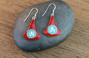 Kama Om Earrings