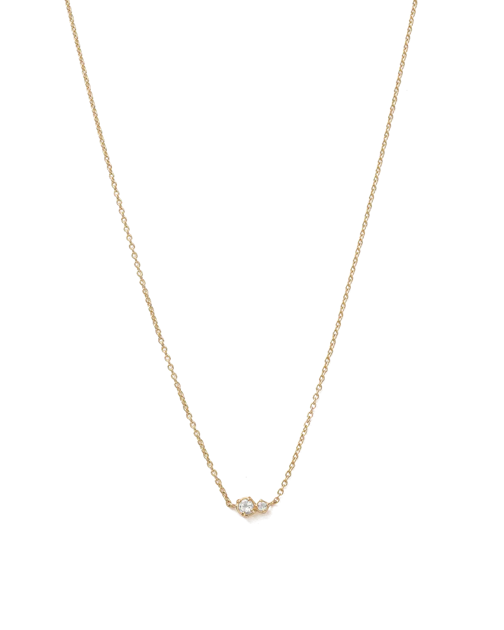 Kirstin Ash 9k Gold Paloma Topaz Necklace