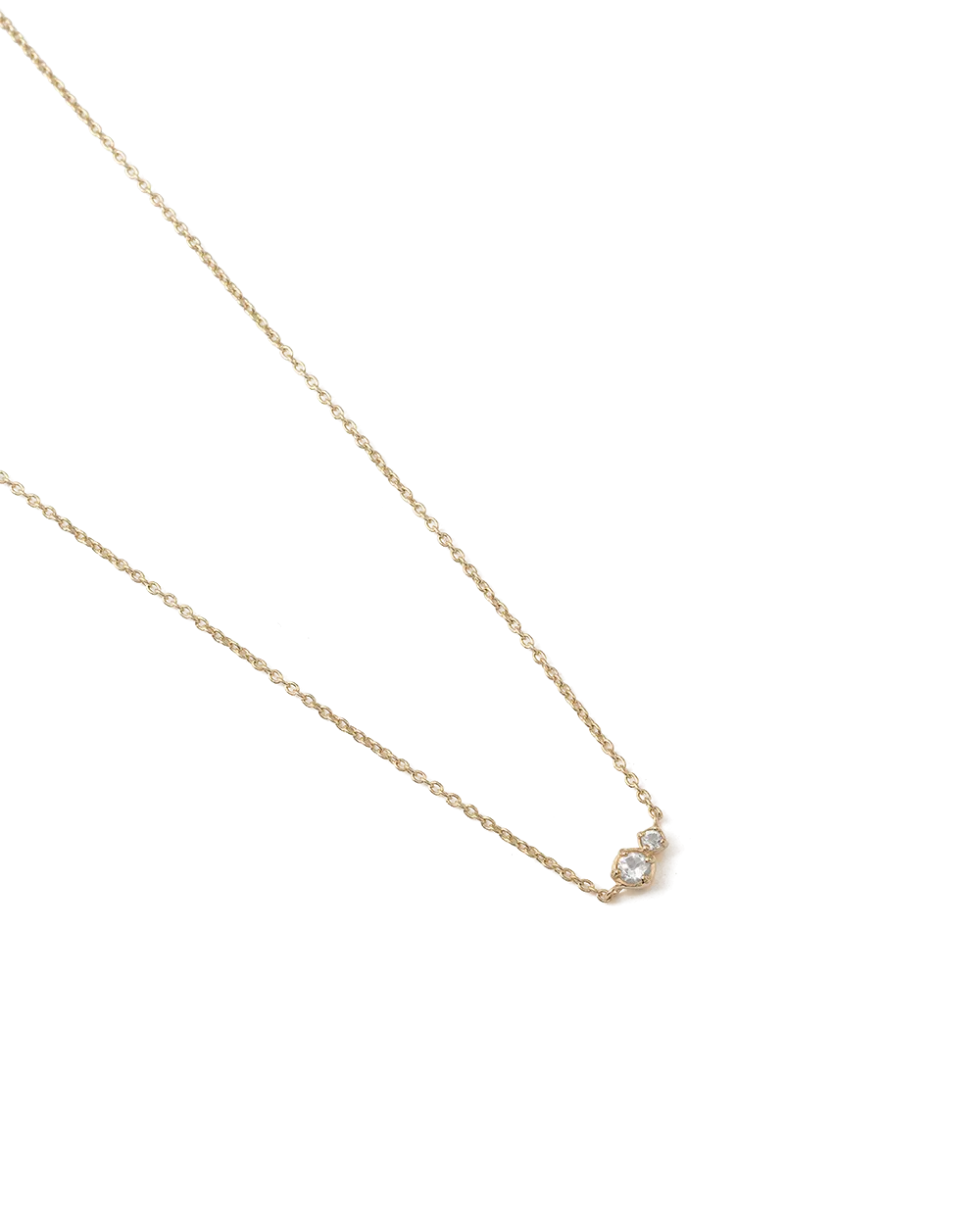 Kirstin Ash 9k Gold Paloma Topaz Necklace