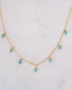 Light Emerald princess necklace