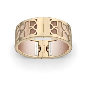 Lotus Bangle - Bronze Glow