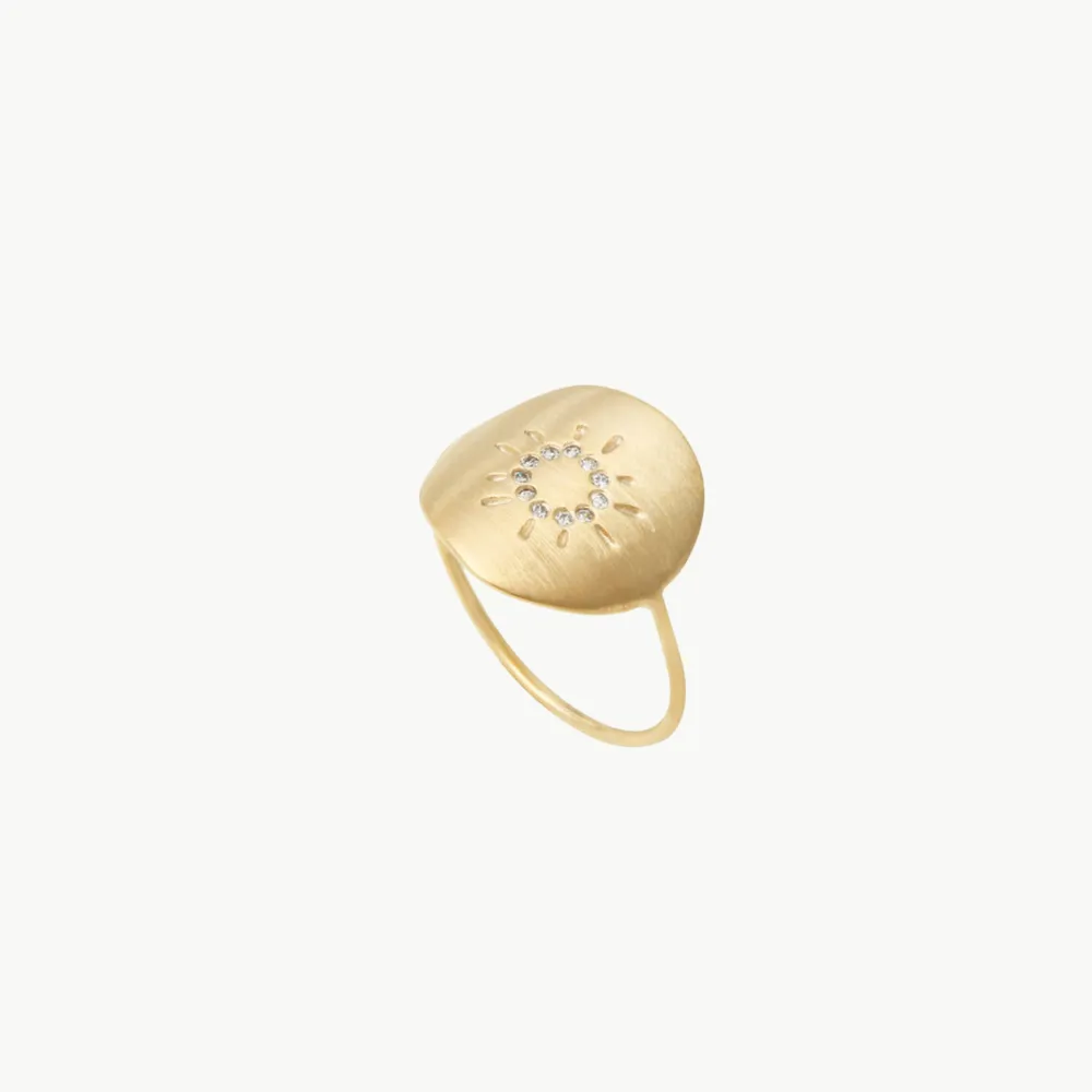 Louise Hendricks Gold Hours Ring