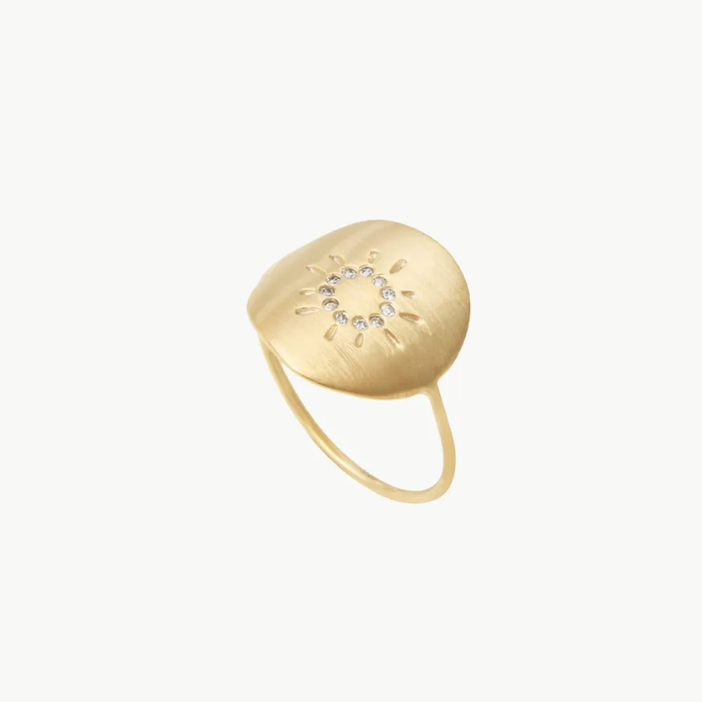 Louise Hendricks Gold Hours Ring