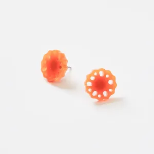 Martha Jean Lacey Studs - Melon