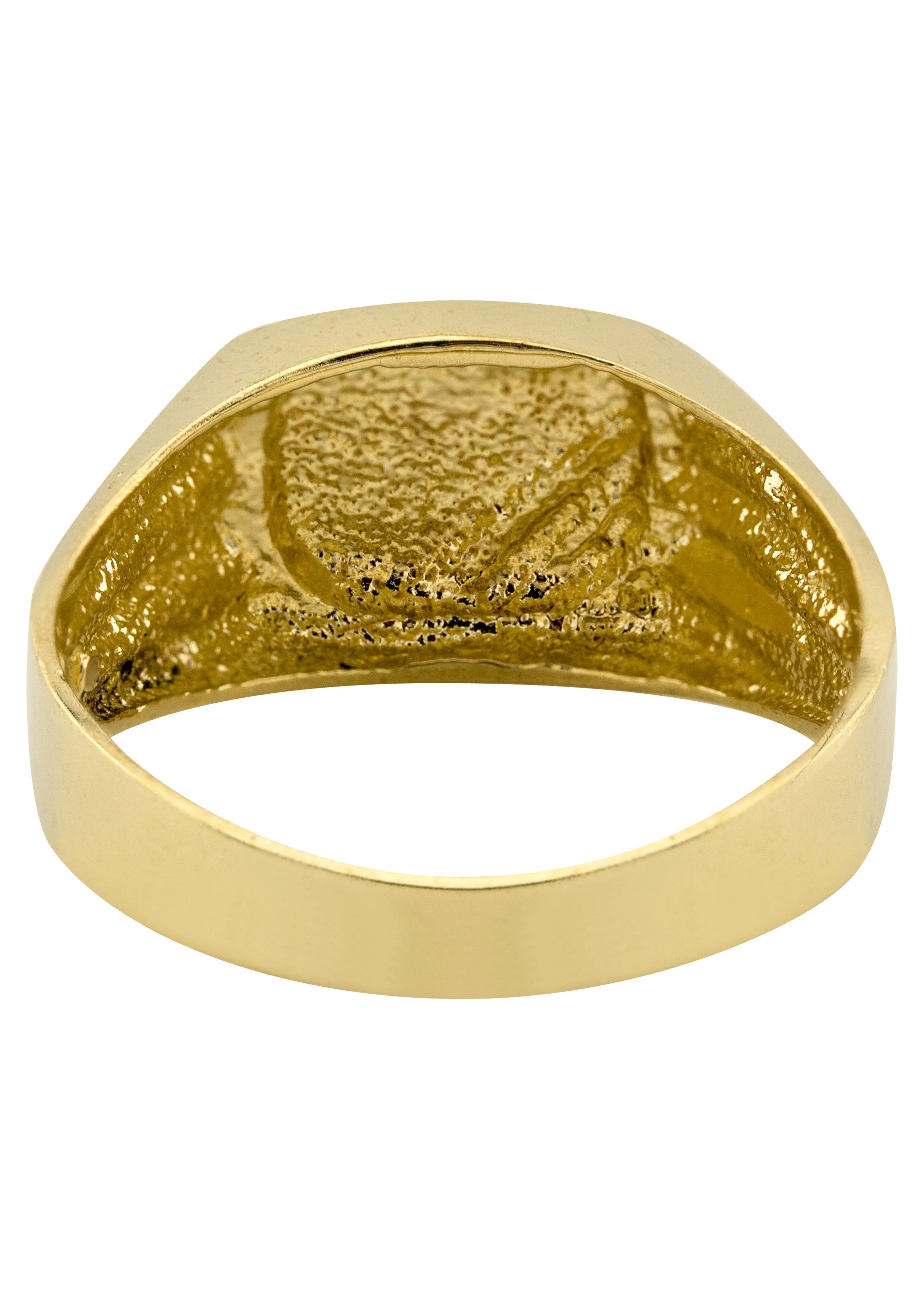 Mens Signet Ring - 10K Gold | 4 Grams