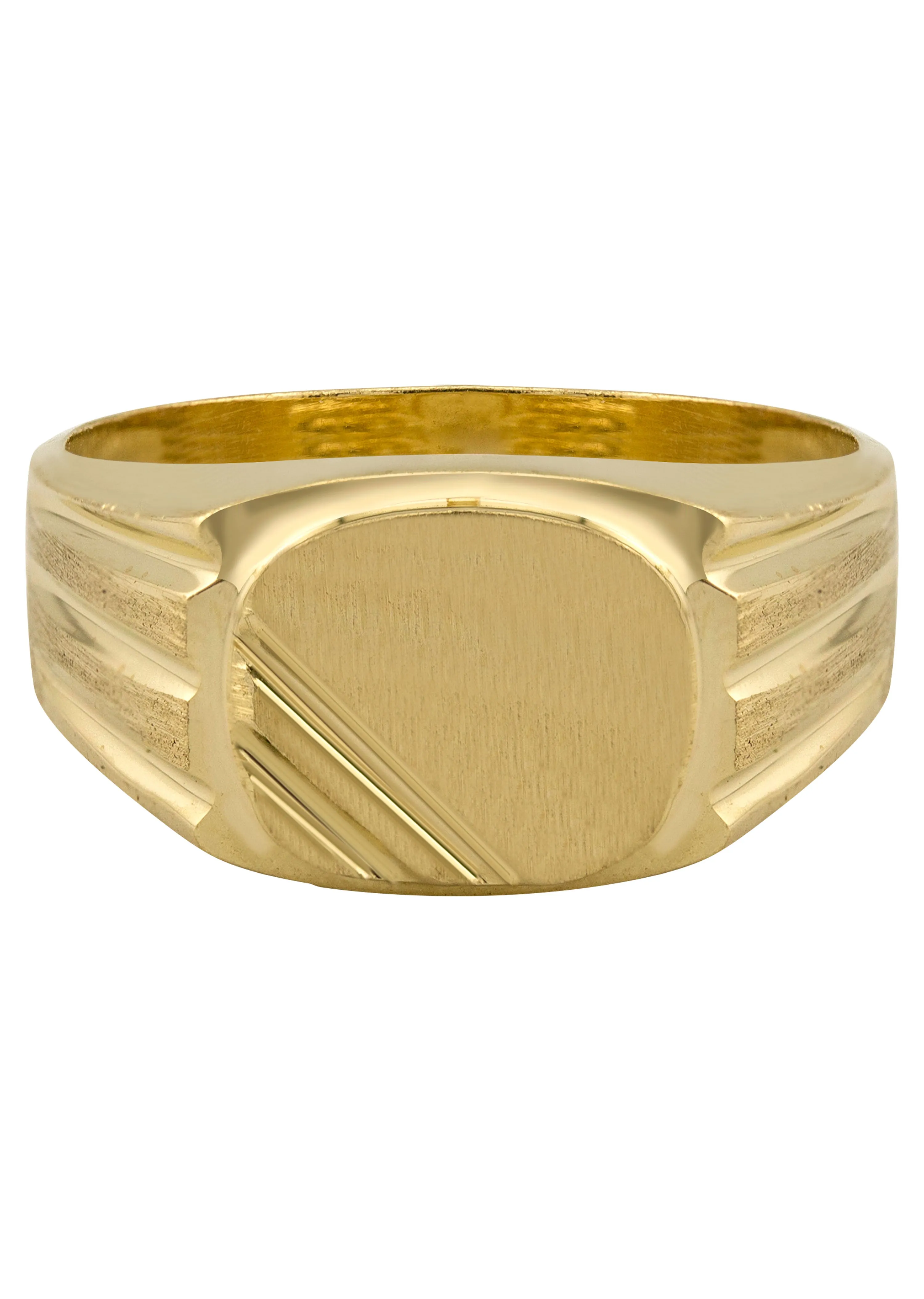 Mens Signet Ring - 10K Gold | 4 Grams