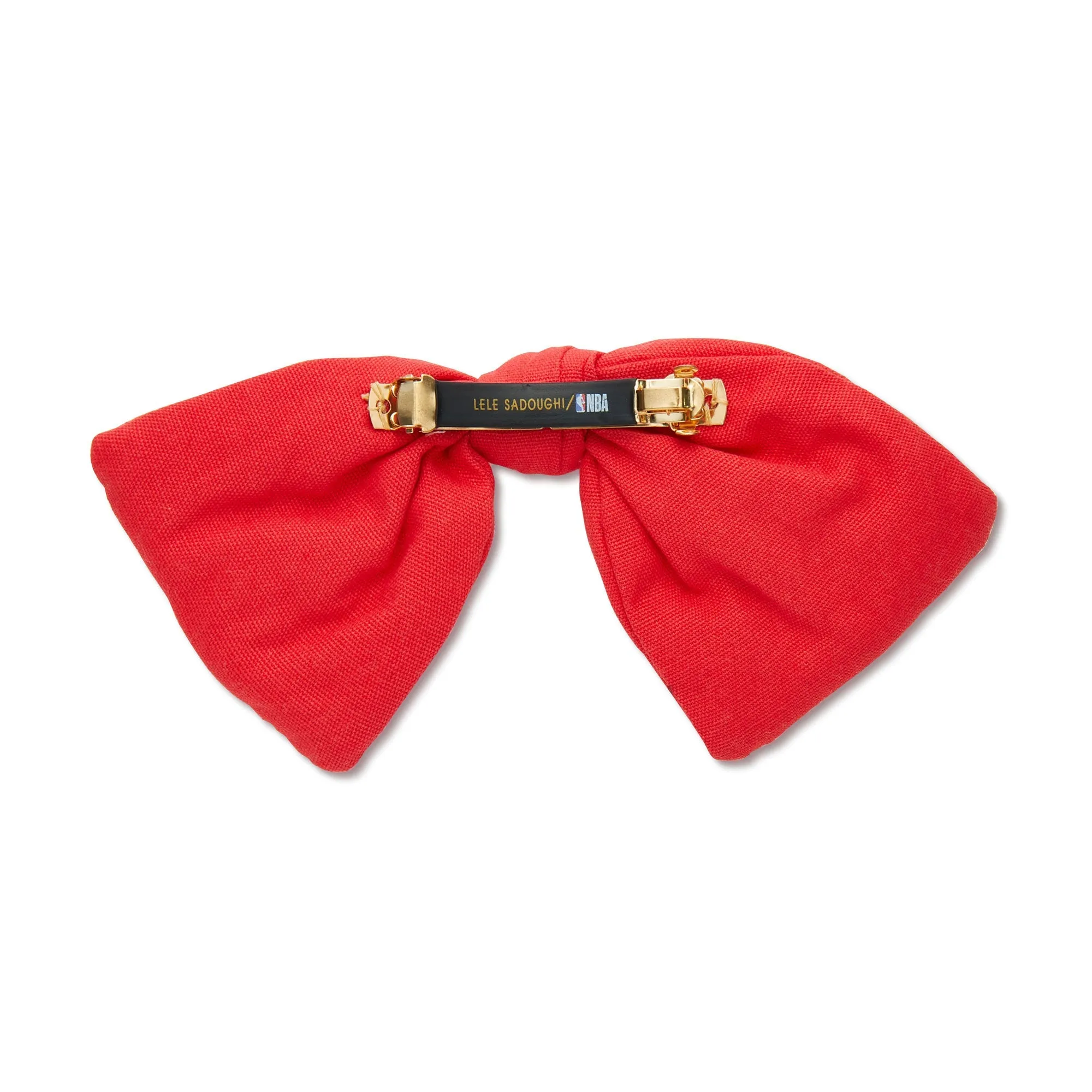 MIAMI HEAT LELE SADOUGHI / NBA RED BOW BARRETTE