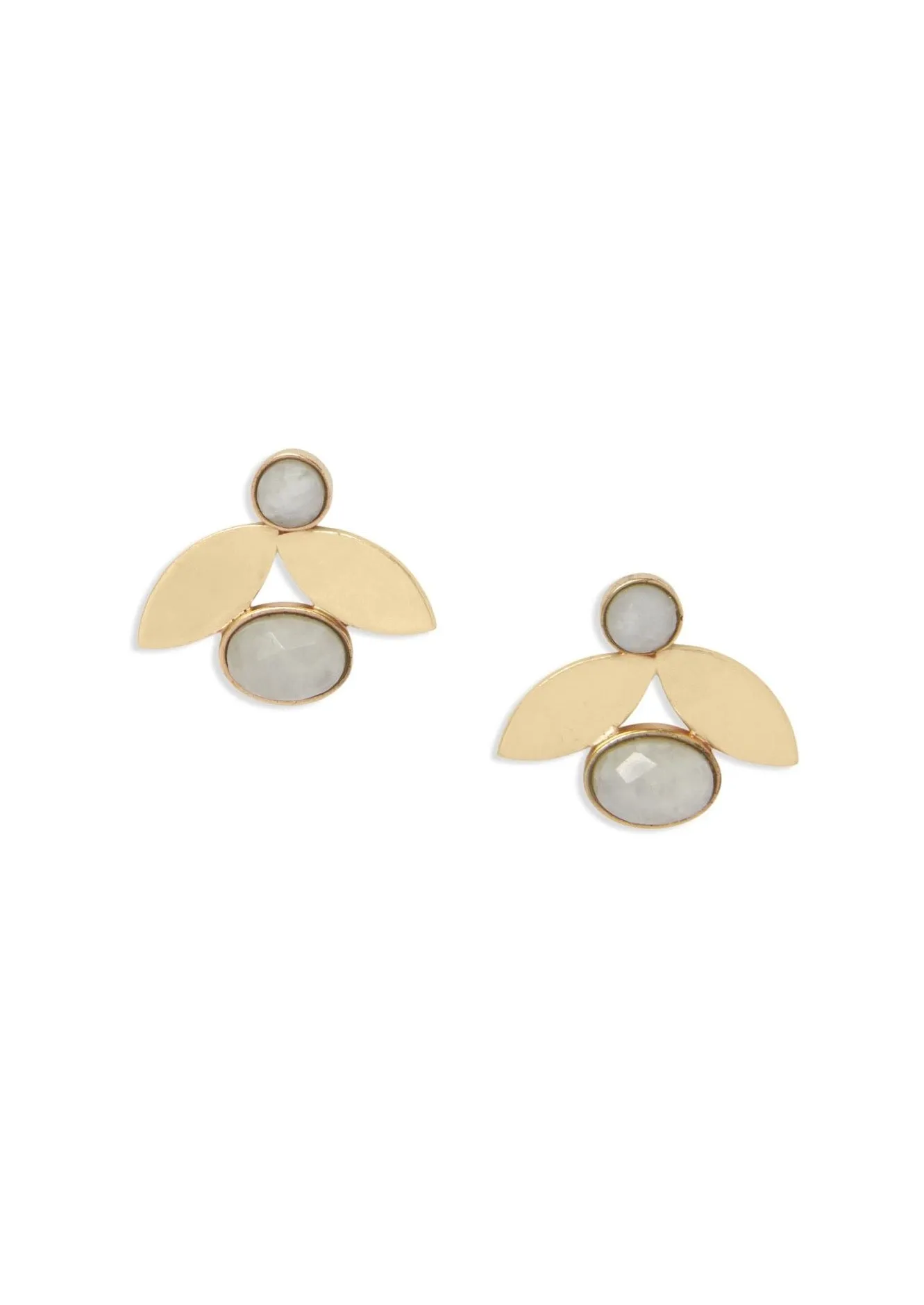 Milly Earrings | Moonstone