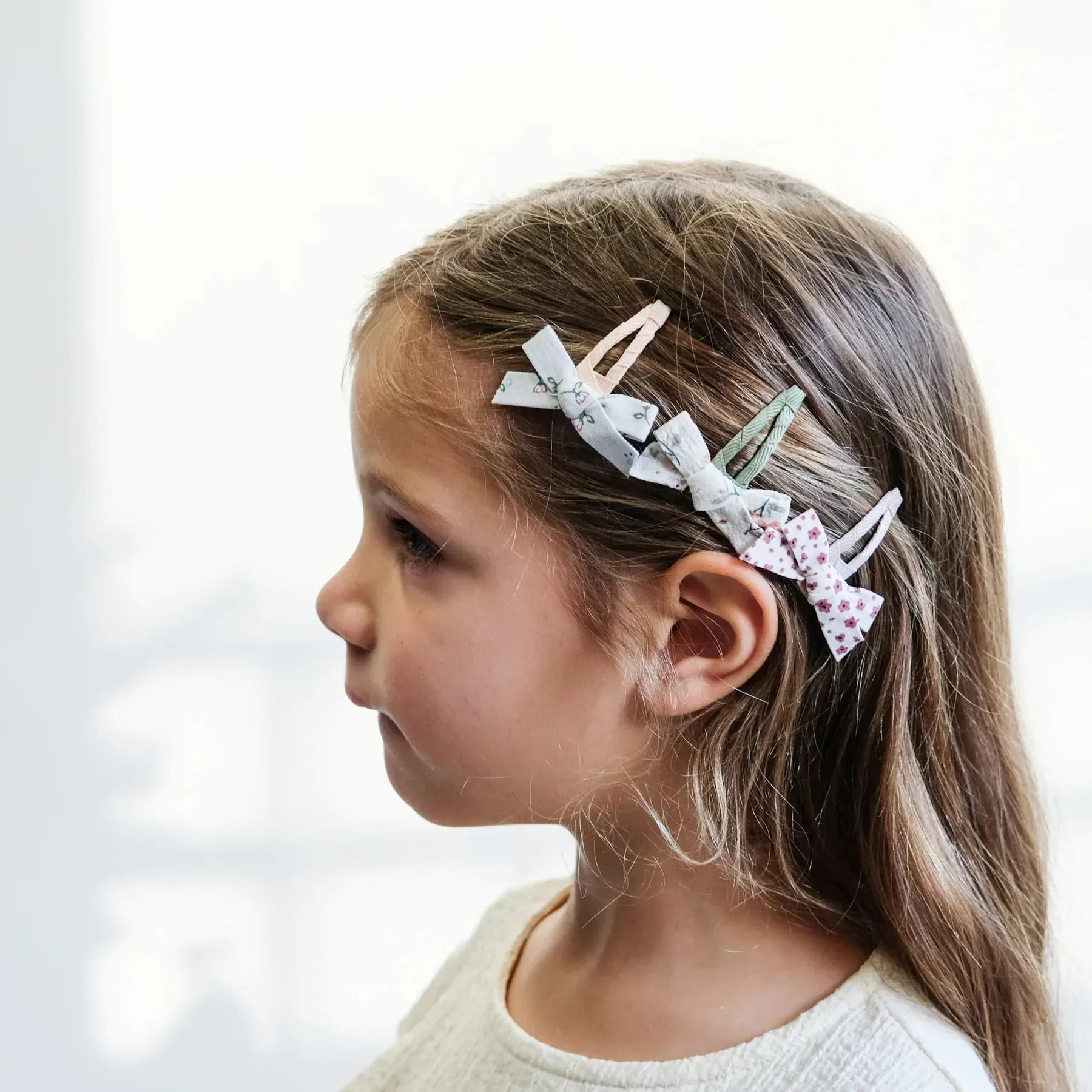 Mimi & Lula Hairclips Set 6 | Mini Floral Prairie