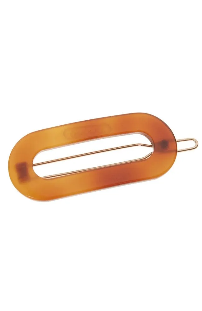 Mini Oval Tige Boule Barrette - Classic